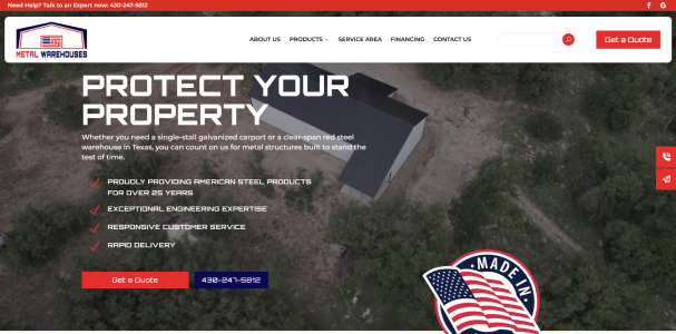 Metal Warehouses & Roofings
