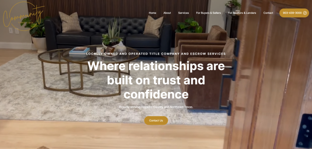 Community Land Title