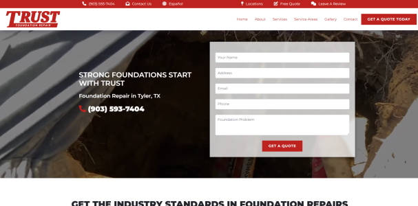 Trust Foundation Repair